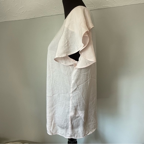 Banana Republic Elegant Women's Top blush color size Large - Picture 2 of 6
